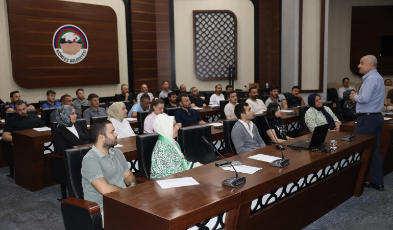 Körfez Belediyesi’nde kurum içi oryantasyon eğitimi gerçekleştirildi