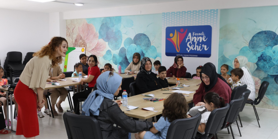 Bu atölyede çocuklara özgüven aşılanıyor