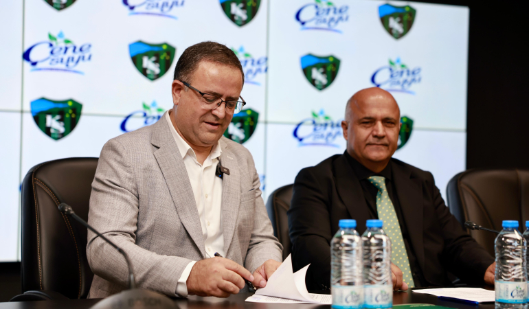 Şehrin iki önemli değeri el ele: Çenesuyu, Kocaelispor’un yanında