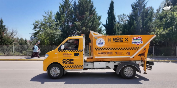 Derince’de Temizlikte Yeni Dönem: Çöp Taksiler Hizmete Başladı