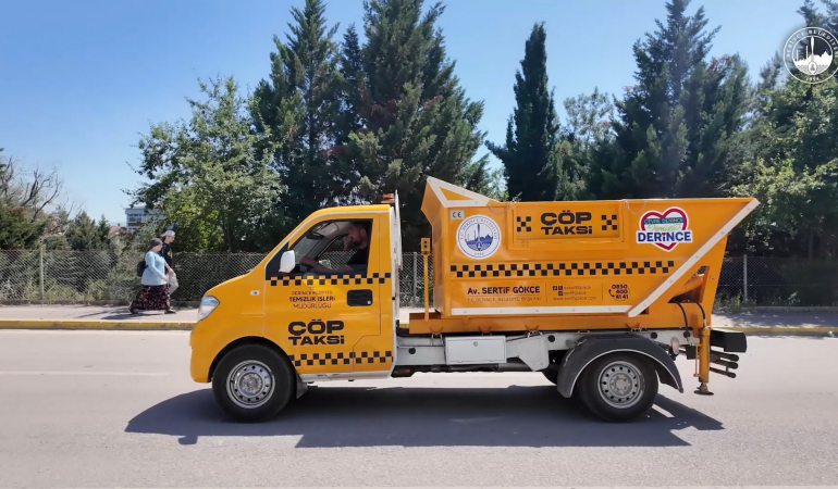 Derince’de Temizlikte Yeni Dönem: Çöp Taksiler Hizmete Başladı