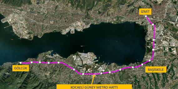 Güney Metro Hattı’nın  proje ihalesine 3 teklif