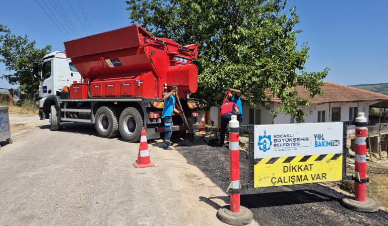 Güvenli ve konforlu yollar için hızlı müdahale