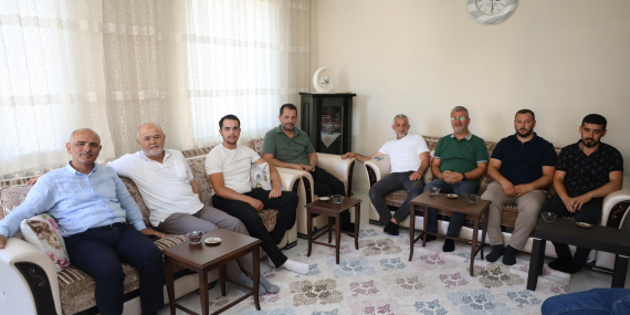 Başkan Söğüt’ten hacı ziyaretleri