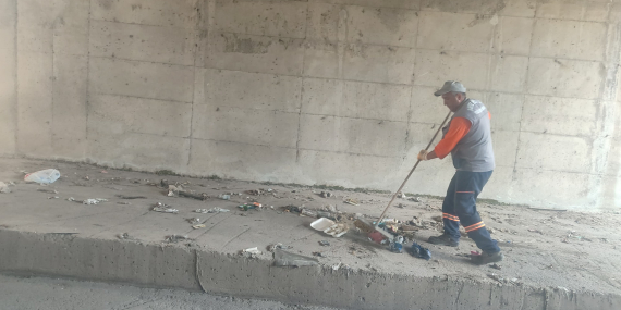 Ağadere’de geniş kapsamlı temizlik çalışması