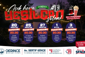 Derince açık hava sinema