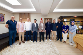 Başkan Gökçe nezaket teşekkürü