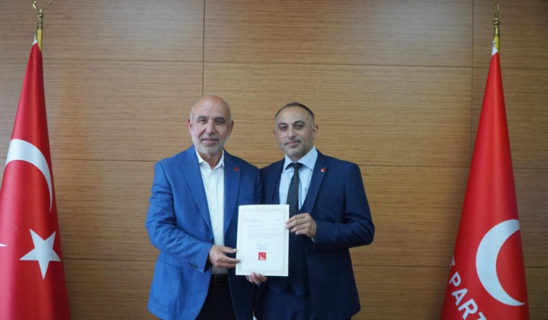 Serkan Zatsan, Saadet Partisi Derince İlçe Başkanlığı’na atandı