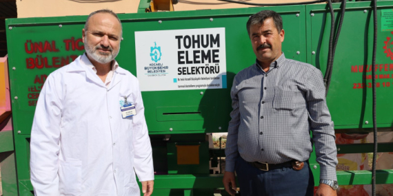 Seyyar selektör makinesi hizmette