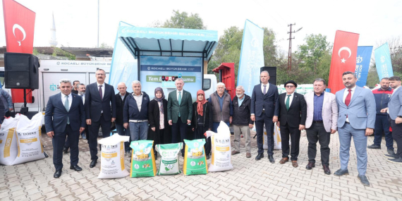 Kocaeli’de tarıma can suyu