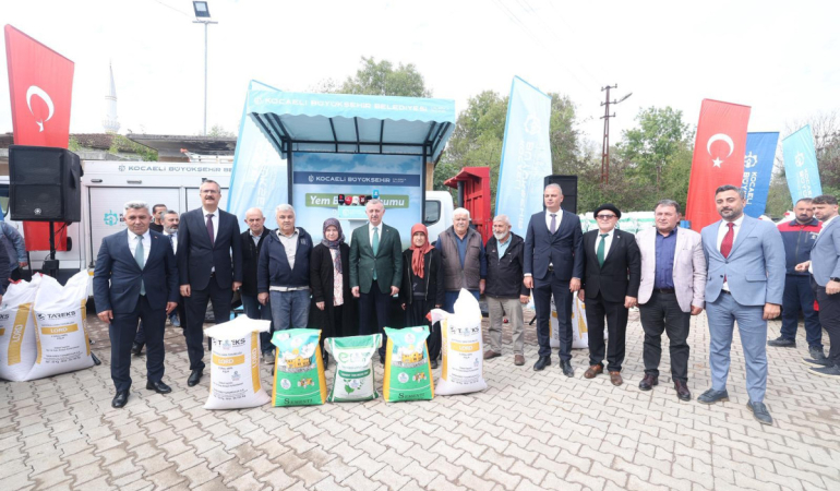 Kocaeli’de tarıma can suyu