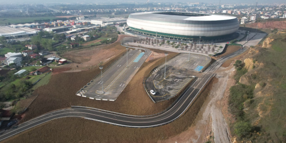 5 bin araçlık otopark, milli maç için tamam