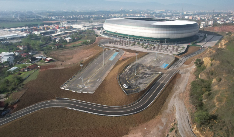5 bin araçlık otopark, milli maç için tamam