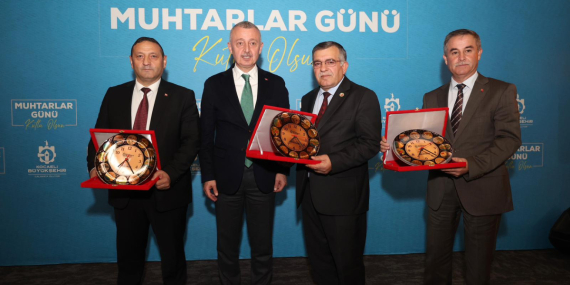 Muhtarlar Büyükşehir’in programında bir araya geldi