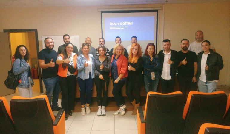 KOGACE üyelerine “İHA-1 Ticari Pilot” eğitimi verildi