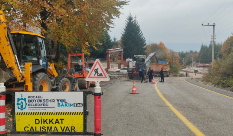 Kartepe zirve yolunda hazırlıklar tamam