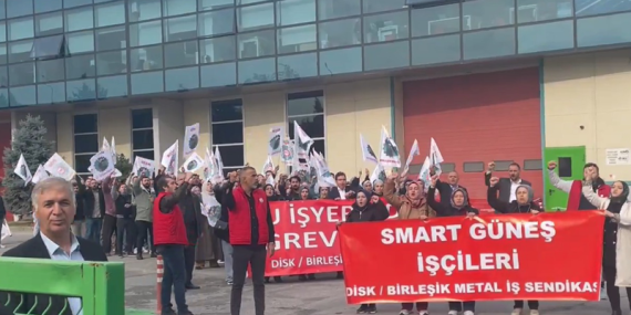 “İnsanca ücret” talebiyle grev: Smart Solar’da üretim durdu