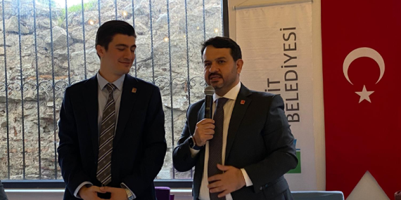 İzmit İlçe Başkanı Gökhan Ercan basın mensuplarıyla bir araya geldi