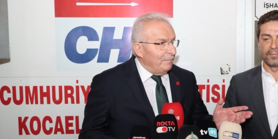 CHP Kocaeli Kongresi öncesi İsmet İşeri basın karşısında