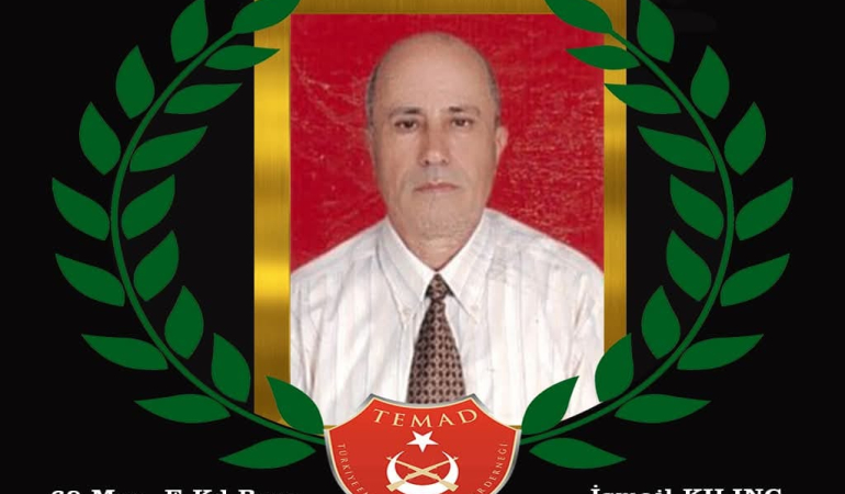 Gazi emekli astsubay vefat etti