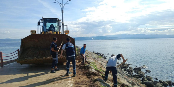 Darıca Millet Bahçesi’nde temizlik seferberliği