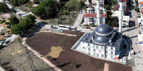 Yeşilova Boğaziçi Camii estetik bir görünüm kazandı