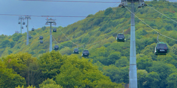 Ara tatil keyfi Kartepe Teleferik’te katlanıyor