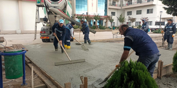 Büyükşehir’den huzurevine Bocce sahası
