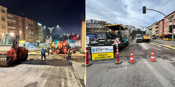 Santral Rampası’ndaki çalışma bugün tamamlanacak