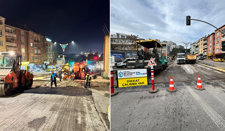 Santral Rampası’ndaki çalışma bugün tamamlanacak