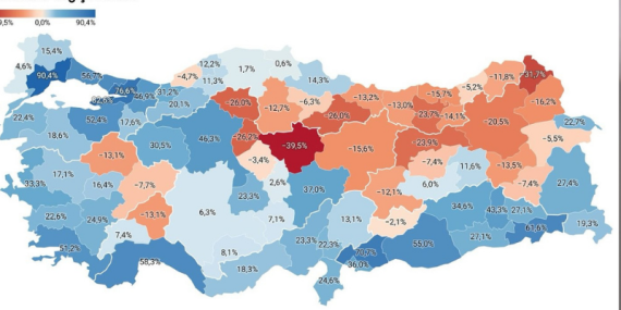Kocaeli’nin nüfus yükselişi