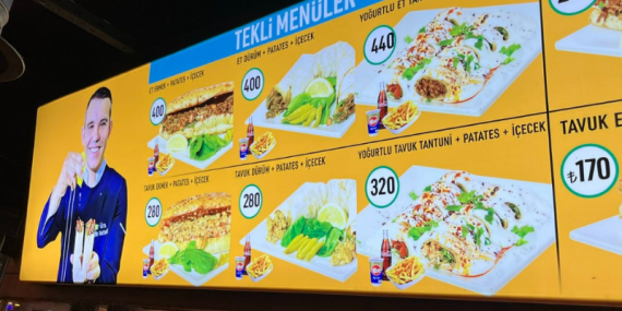 Menüde 280 TL yazıyordu, kasada fark çıktı!