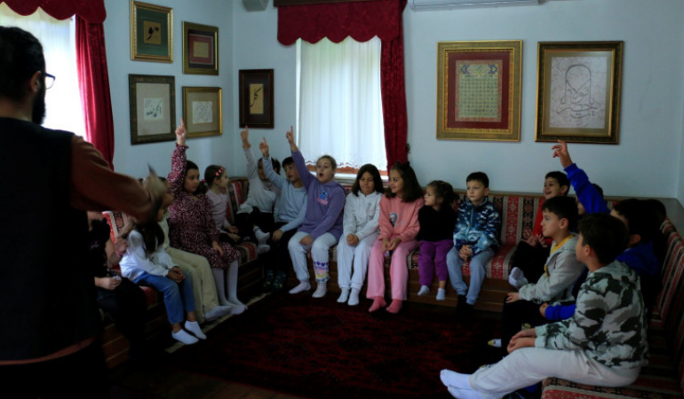 Mevlevi Evi’nde ilk çocuk drama atölyesi gerçekleşti