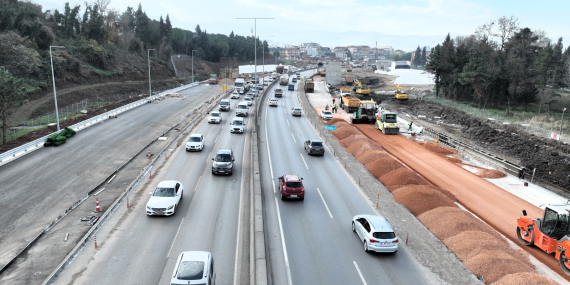 Başiskele Koridor Projesi’nde ilk bağlantı trafiğe açıldı