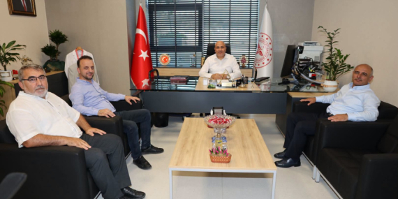 Başkan Söğüt’ten Başhekim Elmas’a ziyaret