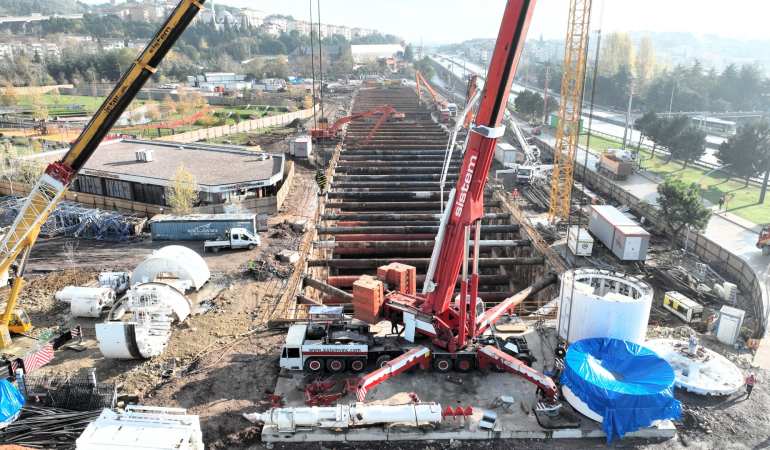 TBM’ler yeraltında çalışıyor