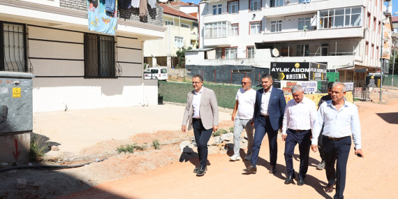 Çenedağ ve Sırrıpaşa’da üstyapı çalışmaları sürüyor